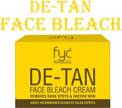 FYC De Tan Face Bleach for Removes Tan and Evens the skin tone
