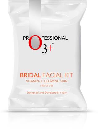 O3+ Bridal Facial Kit Vitamin C Glowing Skin for Bright & Radiant Complexion Powder