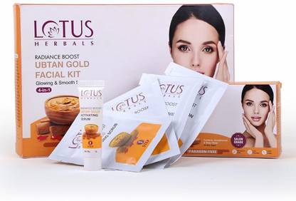 LOTUS HERBALS Radiance Boost Glow Ubtan Facial Kit