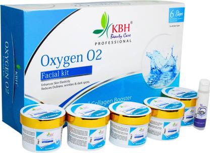 kbh Oxygen O2 Plus Facial Kit For Men & Women 320gms 6 in 1