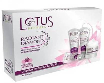 LOTUS Radiant Diamond Cellular Radiance Facial Kit