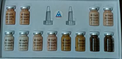 R A Products BB Glow kit Dermawhite Ampoule Cream