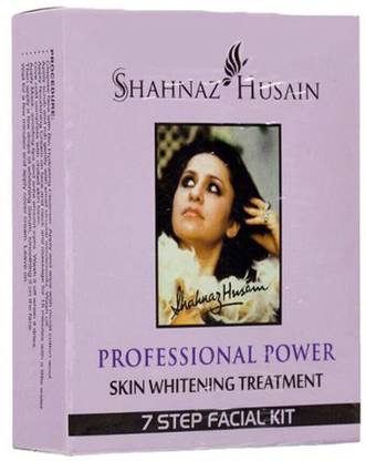 SHAHNAZ Husain Skin Whitening Treatment Facial Kit (5 x 12.6 g)