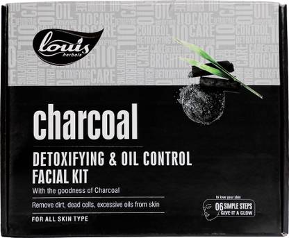 Louis herbals Charcoal Detoxifying & Oil Control Facial Kit