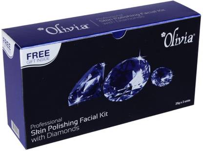 Olivia Professional Skin Polishing Diamond Facial Kit For Soft Radiance