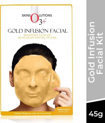 O3+ Gold Infusion Facial Peel Of Facial Kit For Brightening, Removing Tan & Wrinkles