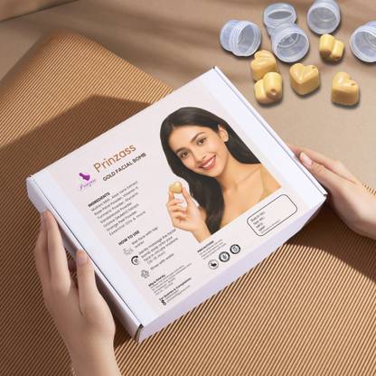 prinzass cosmetics Bridal Facial Bomb I Gold Facial Bomb I 5 PCS Combo I Each piece 10gm I