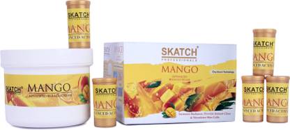 Skatch Professionals IMPROVES & SMOOTHERS TEXTURE OF SKIN MANGO ADVANCE BLEACH CREAM FOR WOMEN