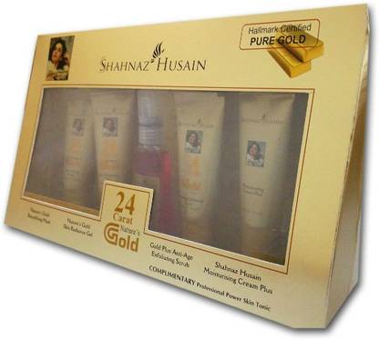 Shahnaz Husain 24 carat gold cream facial kit pack of 1