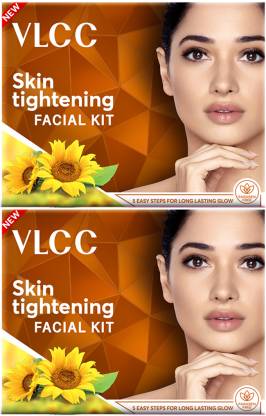 VLCC Skin Tightening Facial Kit (Pack of 2)  (2 x 25 g)