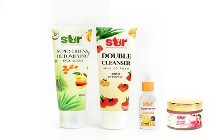 Stir Daily Skincare kit, Hydrating Skin Balancing, 4-Step skin care routine