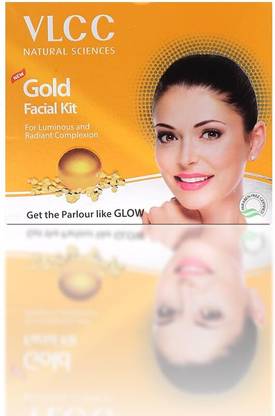 VLCC gold facial kit single use