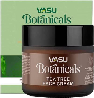 VASU Tea Tree Face Cream For Acne & Pimple Botanicals Prevents Breakouts & Blemishes