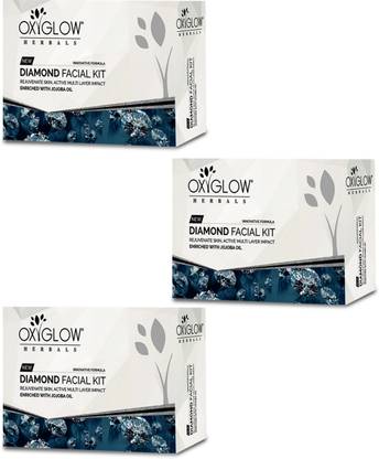 OXYGLOW Diamond Facial Kit Enrich with Jojoba Oil|Prevent Wrinkles|Maintain Elasticity
