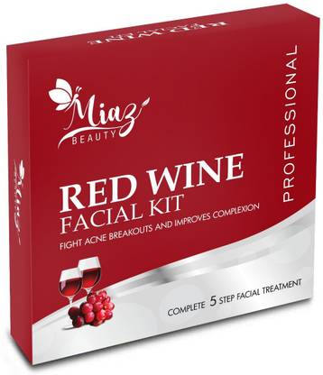 Miaz RED WINE FACIAL KIT