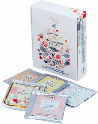 MANTRA Herbal Radiance Facial Kit | Gives Radiance & Instant Glow