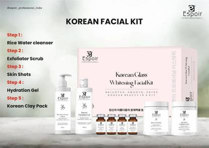 ESPOIR PROFESSIONAL Korean Glass Whitening Kit
