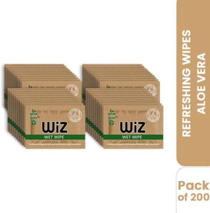 Wiz Single Refreshing Wet Wipes