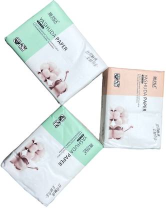 DC DECORIO Super Soft Unscented Virgin Wood Pulp Made Tissue