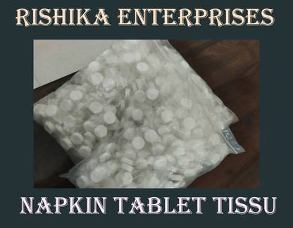 RISHIKA ENTERPRISES NAPKIN MAGIC COMPREESED TISSU WATER ABSURABLE (100 PCS) TISSU 212