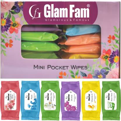 Glam Fam Pocket Wipes