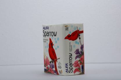 ALFA Sparrow Soft Facial Tissue - 200Pulls, 2 Ply | Pack Of 4,