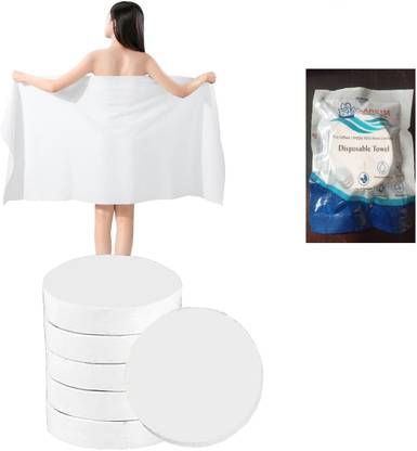 Dreamshop Disposable Cotton Bath Towels Portable Thick Paper Towel Reusable