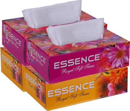 ESSENCE Face Tissue Royal Soft Yellow-2, Pink-2