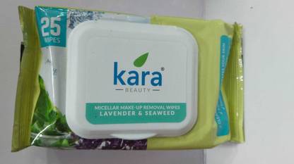 KARA micellar makeup removal wipes