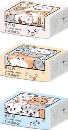 ZQBIEE Skin-Friendly & safe Tissue Box for Car, Bathroom, Office, Car Tissue Paper Box