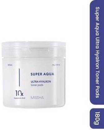 Missha SUPER AQUA ULTRA HYALRON TONER PADS