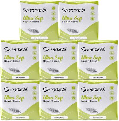 SUPEREVA Premium Quality Ultra Soft Tissue Paper Napkin