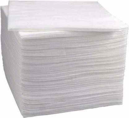 ESTAVITO Disposable Facial tissues | Pack of 50 pcs | Non woven fabric | 8X8 INCHES |