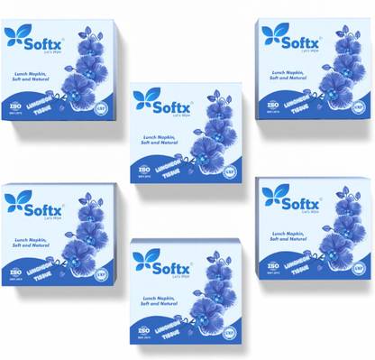 softx Luncheon Napkin 70 Sheets Per Packet 1 Ply Tissue.