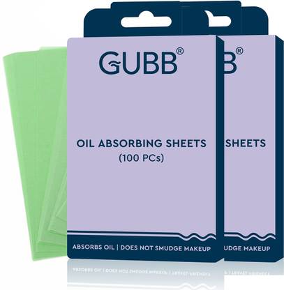 GUBB Blotting Paper For Oily Skin, Face Oil Absorbing Sheets