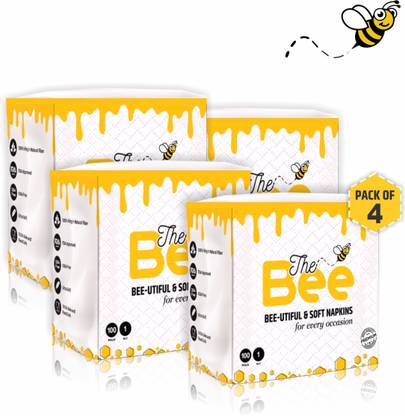 The Bee Tissue Paper Napkins 100 Sheets/1 ply