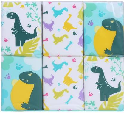 MINISO Dinosaur Series Pocket Tissues Napkins