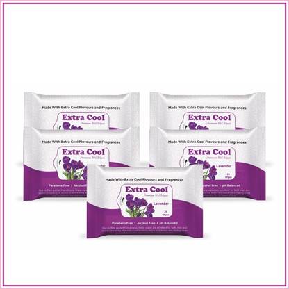 EXTRA COOL Face Refreshing Wipe 25 Pieces