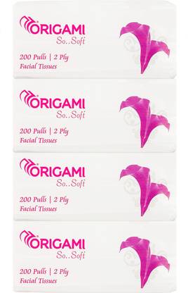 Origami Facial Tissues