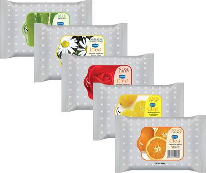 GINNI Wet Wipes with Different Fragrance for Men and Women