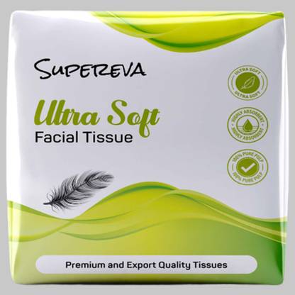 SUPEREVA Ultra Soft Facial Tissue