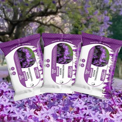 skinic Lavender Wipes pack of 3
