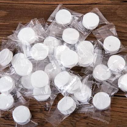 Onlinch (Pack Of 10) Coin Pocket Towel For Travel Multipurpose Use Cotton Disposable A1
