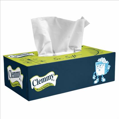 Clemmy Premium 2Ply Facial Tissues for car