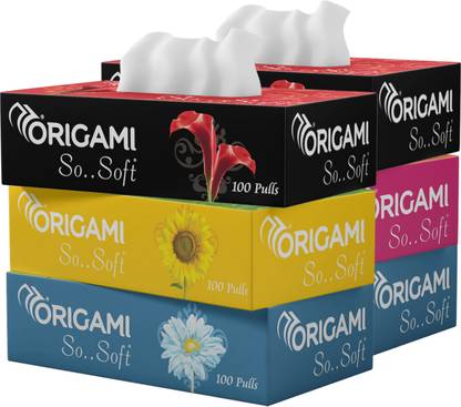 Origami Facial Tissues