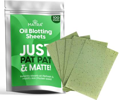 Matra Oil Absorbing Paper Oil Control Face Blotting Sheets For Oily Skin