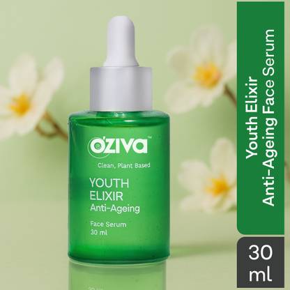 OZiva Youth Elixir Anti-Ageing Face Serum (with Phyto Retinol, Rose & Tiare Flower) for Wrinkle Reduction & Skin Tightening