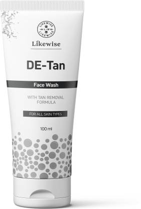 Likewise De-Tan For Acne and Pimples,Oily & Dry Skin| For Men & Women Face Wash