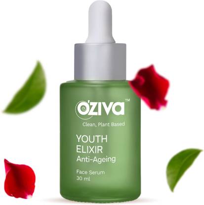 OZiva Youth Elixir Anti-Ageing Face Serum (with Phyto Retinol, Rose & Tiare Flower) for Wrinkle Reduction & Skin Tightening