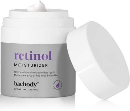 Baebody Retinol Moisturizer Cream for Face and Eye Area-With Retinol,Jojoba Oil,VitaminE